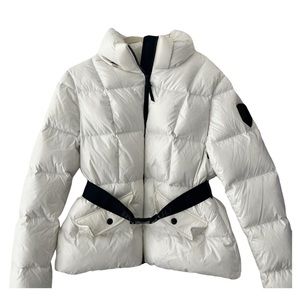 White Rudsak Belted Puffer